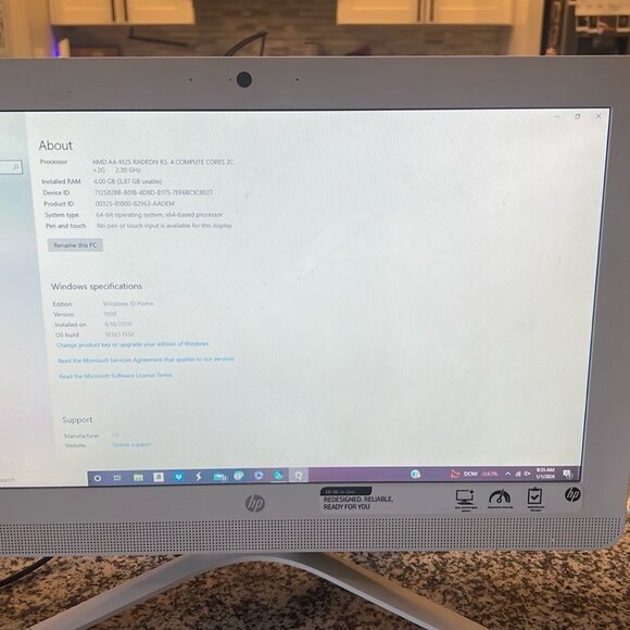 HP All-in-One Desktop Computer - Picture 5 of 7